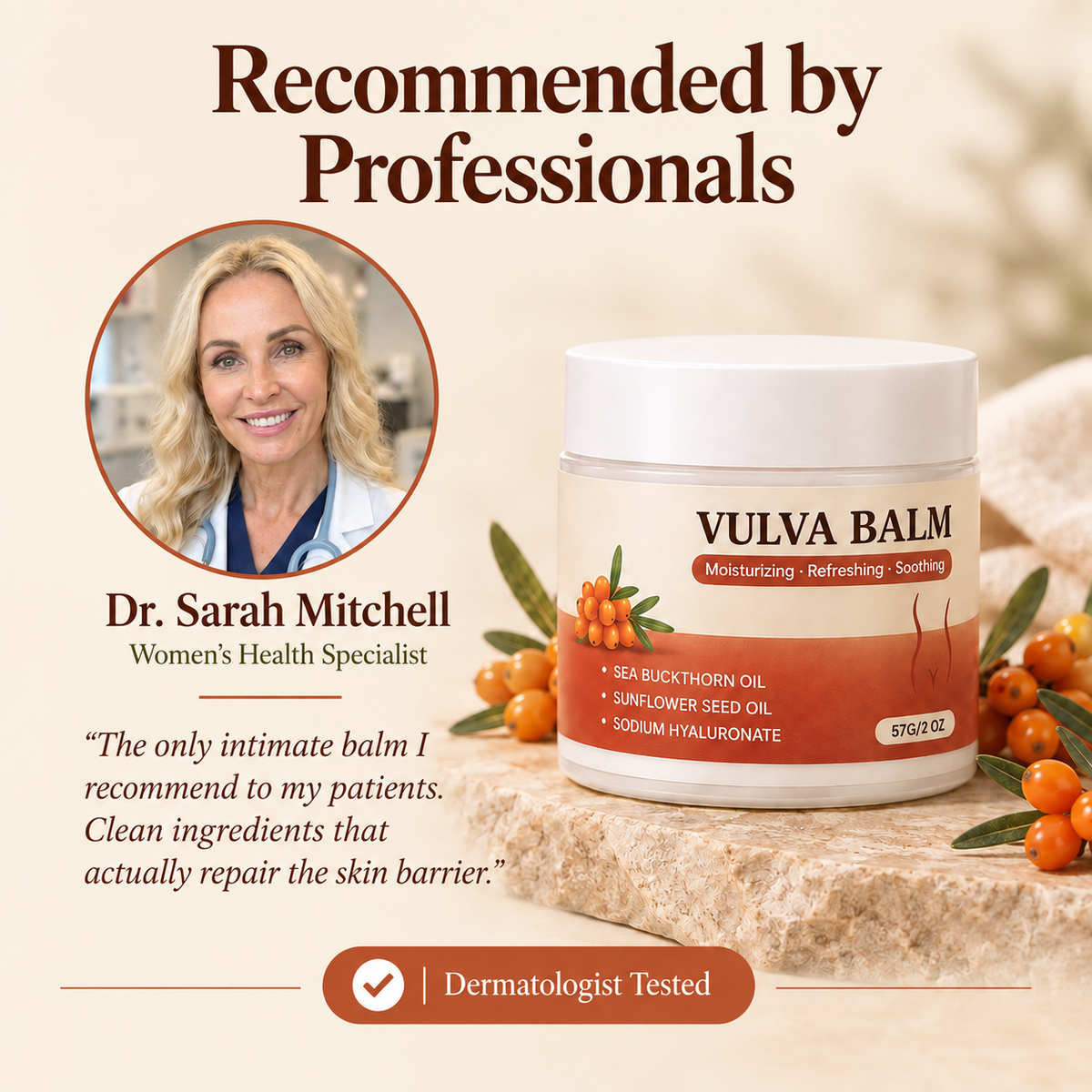 Serafin Intimate Relief Balm